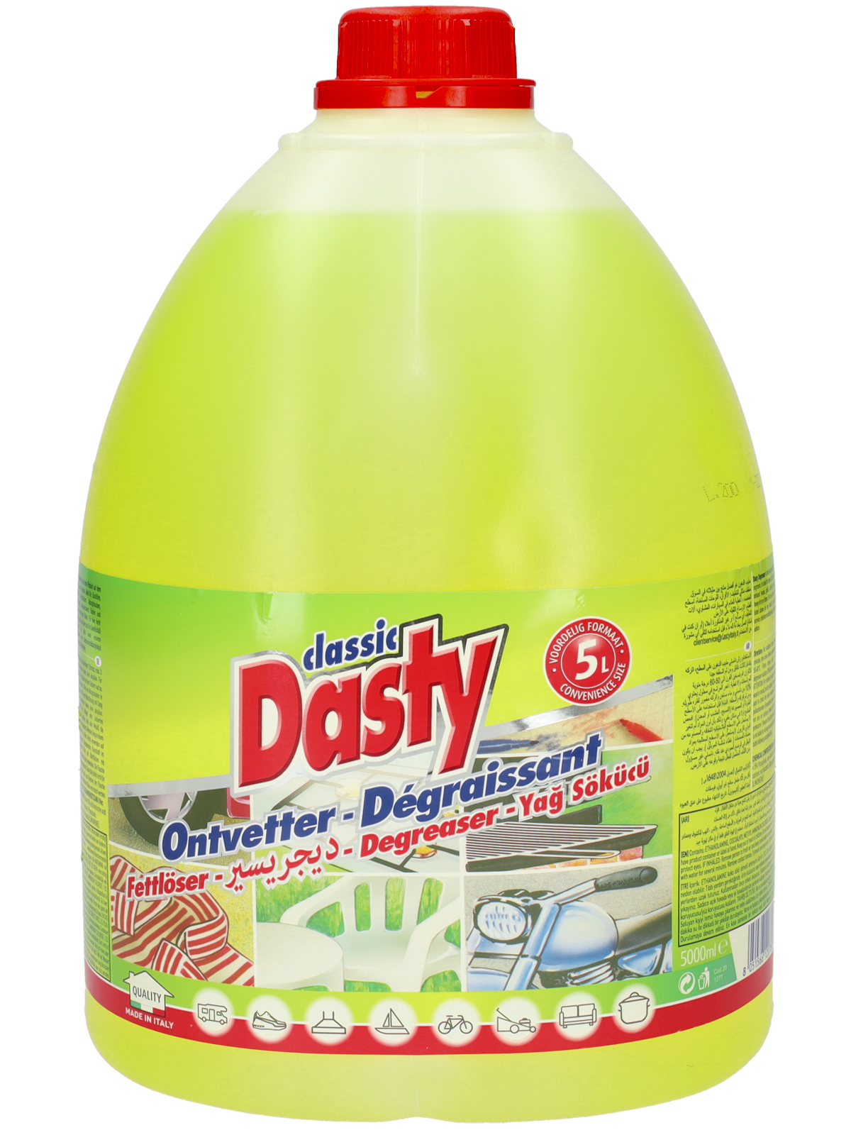 Dasty dégraissant classic - 5 litres - Wibra Belgique - Vous faites ça bien.