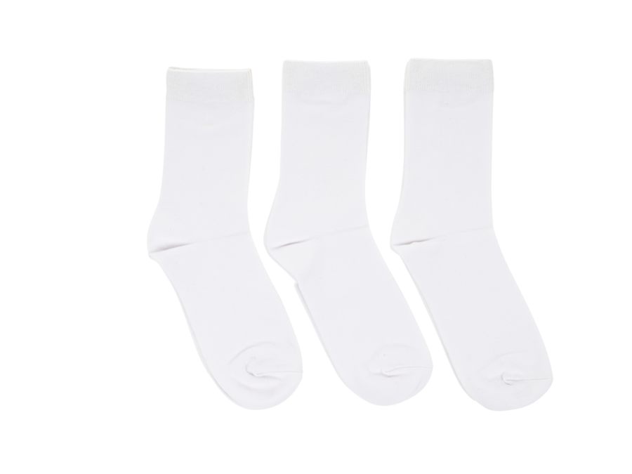 Dames sokken wit - 3 paar - Wibra