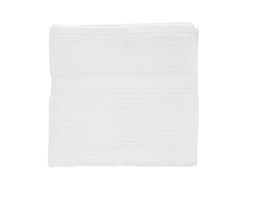 Handdoek wit - 50 x 100 cm - Wibra