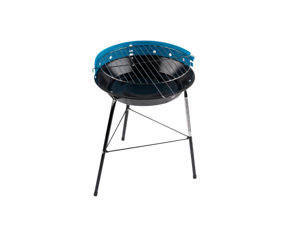 Barbecue Grill – 33cm – blauw - Wibra