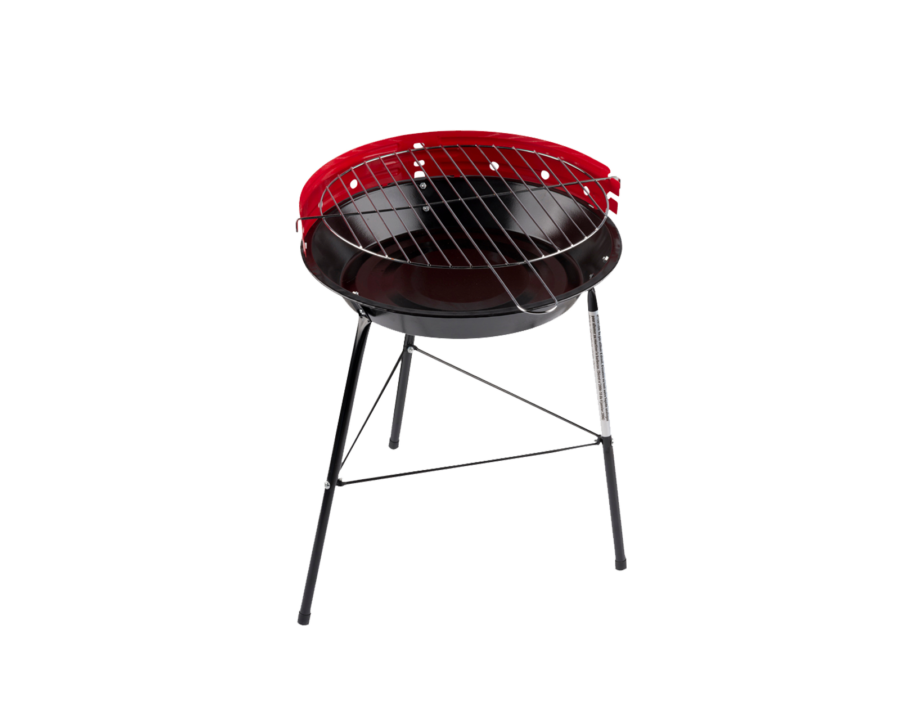 Barbecue Grill – 33cm – rood - Wibra