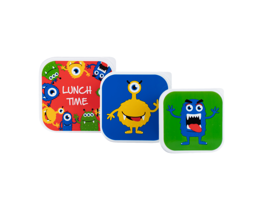 Kinder lunchbox – set van 3 – multic2 - Wibra