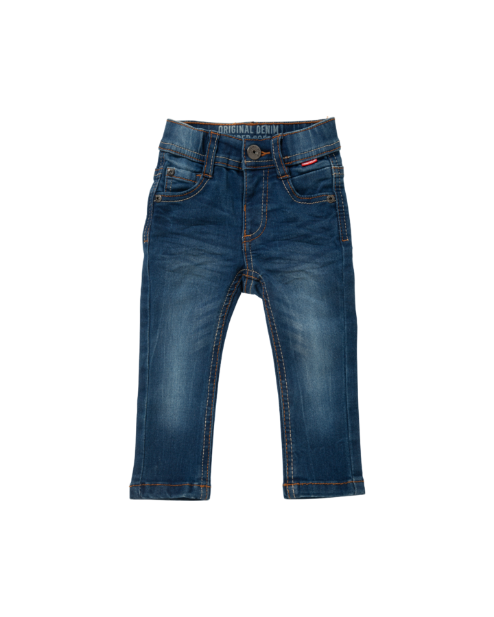 Jog jeans - donkerblauw (74-86) - Wibra