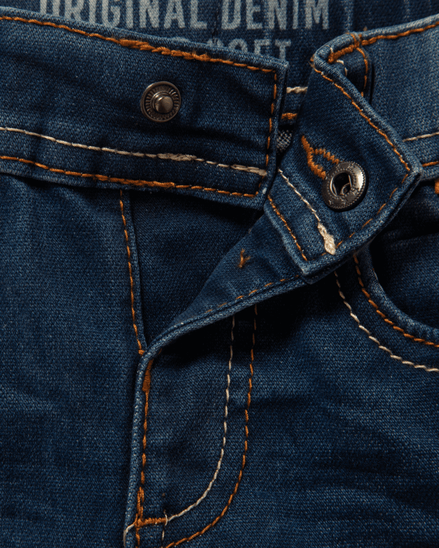Jog jeans - donkerblauw (74-86) - Wibra