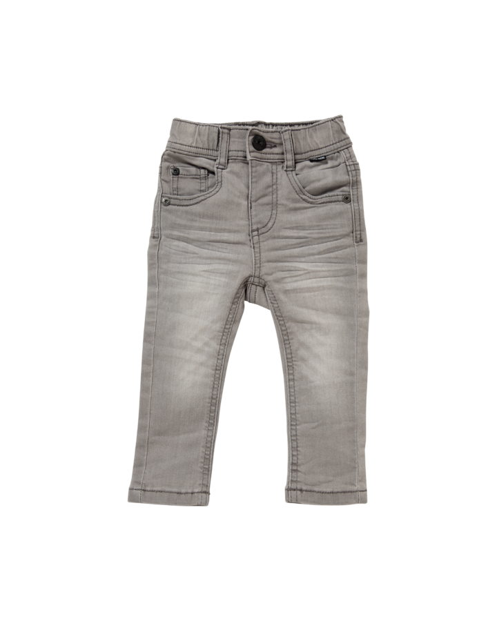 Jog jeans - grijs (74-86) - Wibra