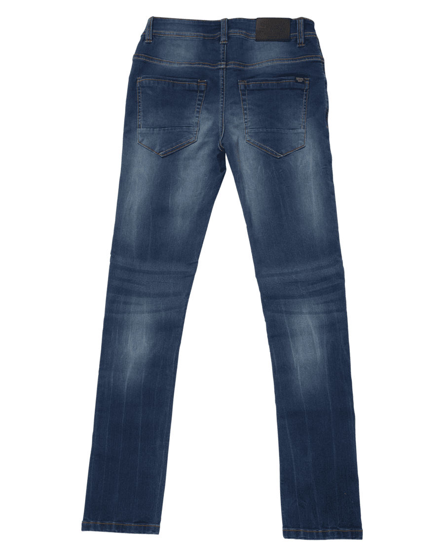 Jog jean - bleu foncé (134-170) - Wibra
