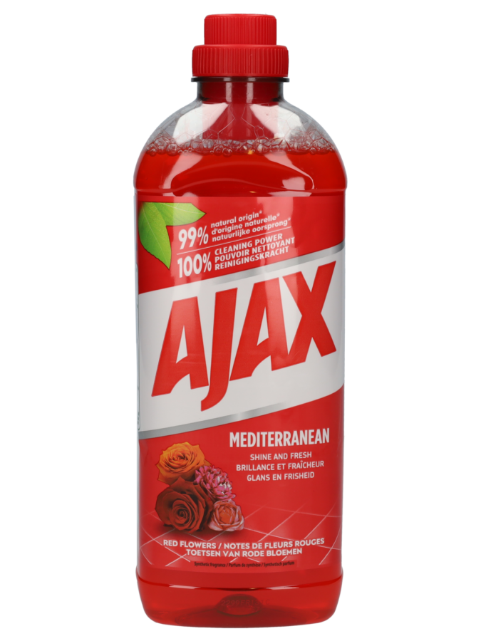 Ajax allesreiniger - Red Flowers - Wibra