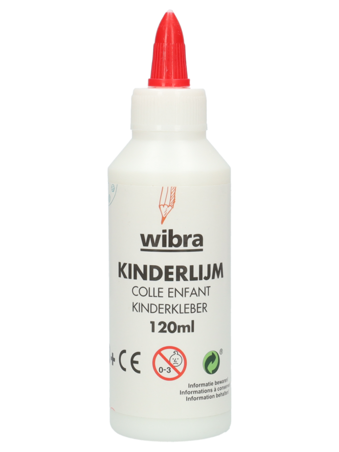 Kinderlijm - 120 ml - Wibra