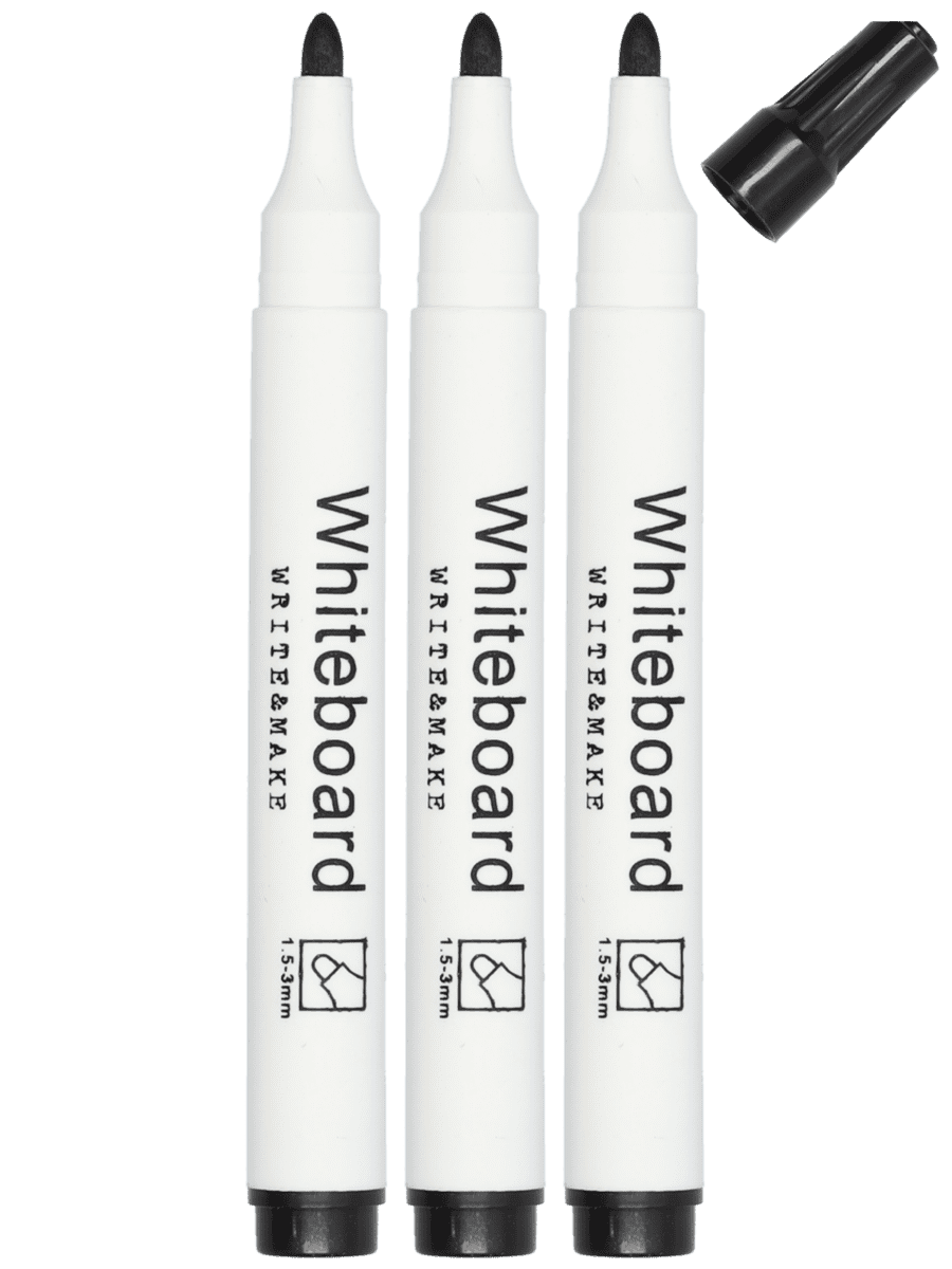 Whiteboard markers 3 stuks - Wibra