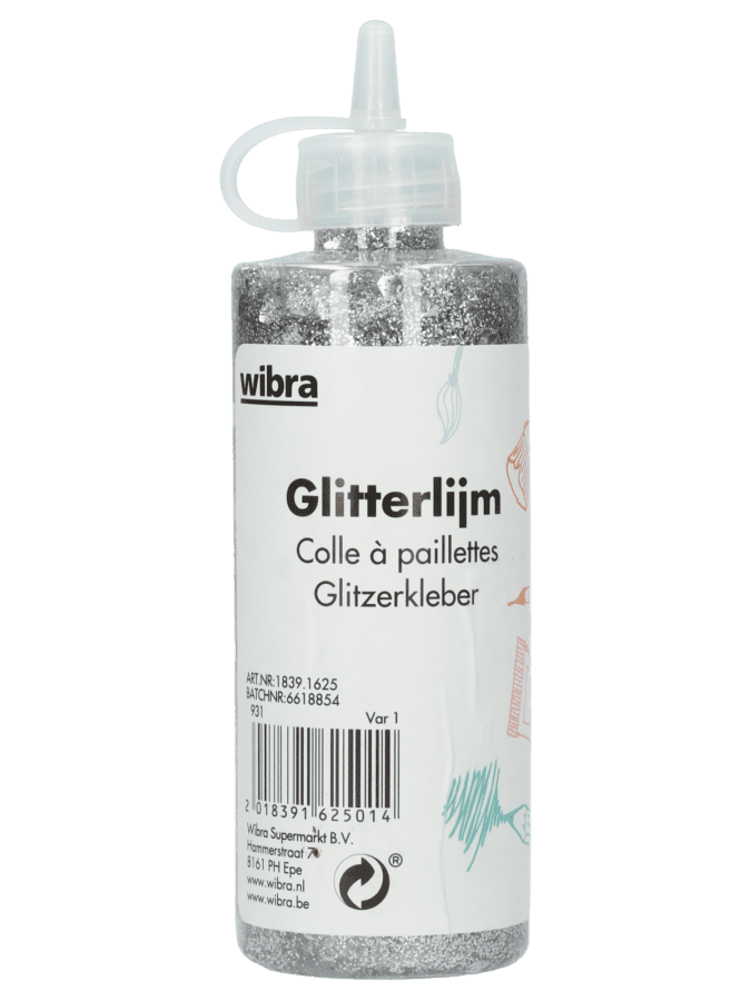 Glitterlijm 120ml – Variatie 1 - Wibra