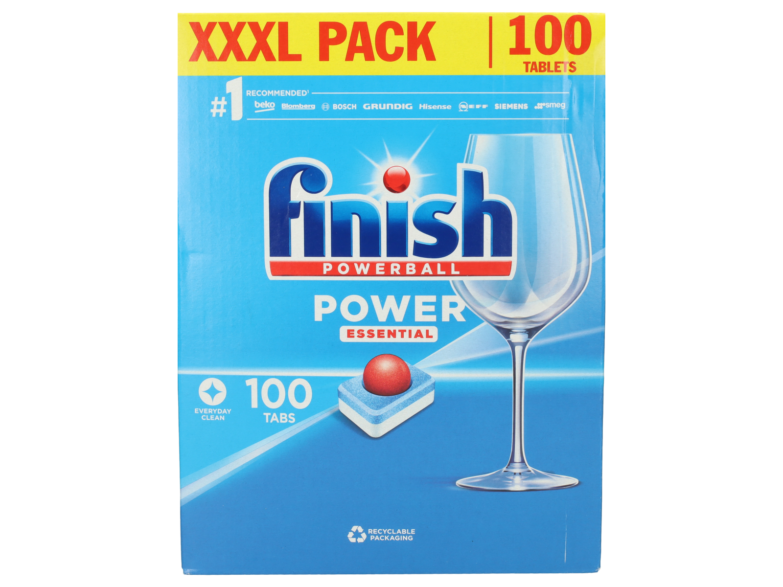 Finish Essential vaatwastabletten 100 stuks kopen? Wibra België Dat