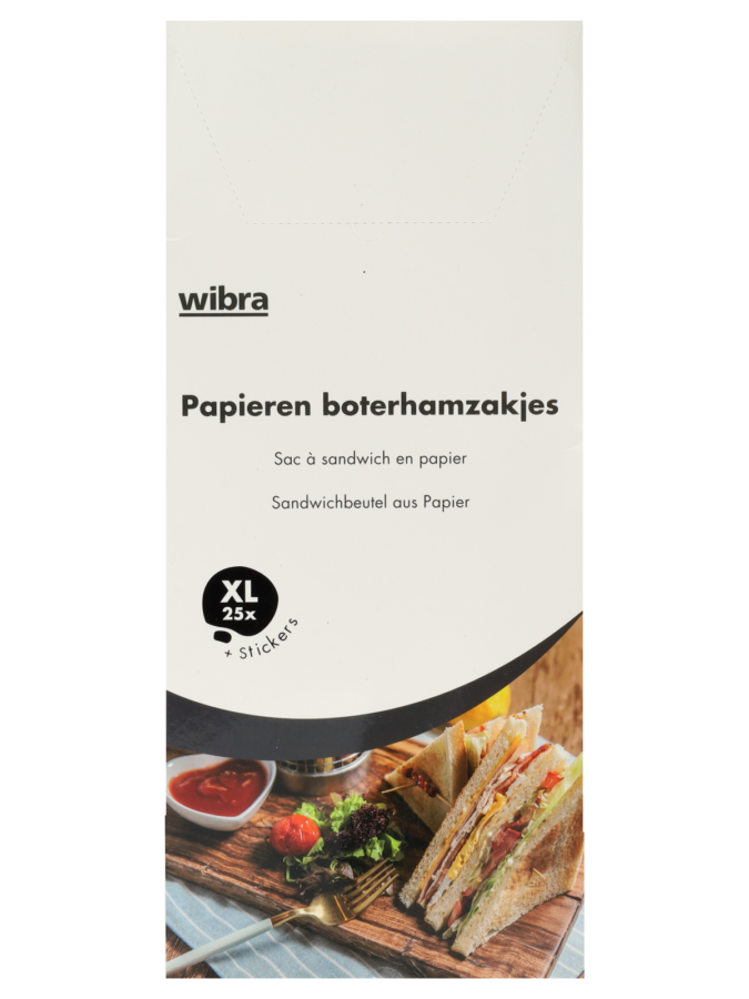 Papier cuisson air fryer XL 20 feuilles - Wibra Belgique - Vous