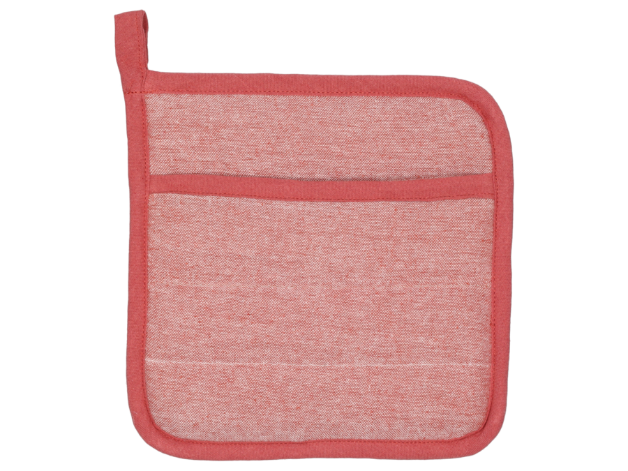 Pannenlappen met handvat – roze - Wibra