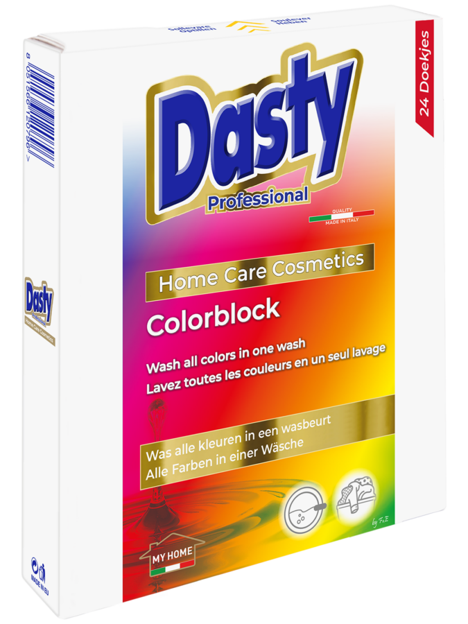 Dasty lingettes colorblock - Wibra