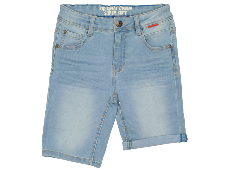 Korte jog jeans – lichtblauw (134-170) - Wibra