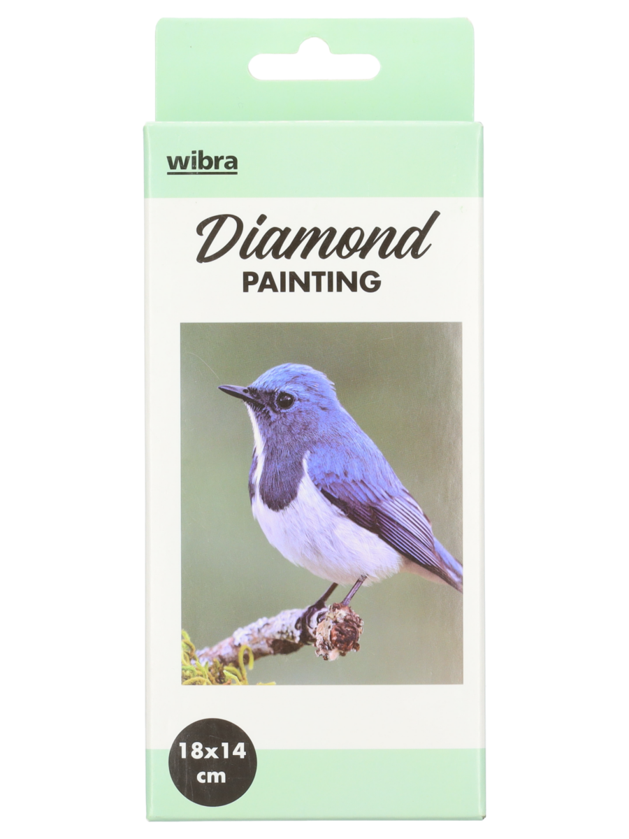 Diamond painting – 18 x 14 cm – Variatie 1 - Wibra