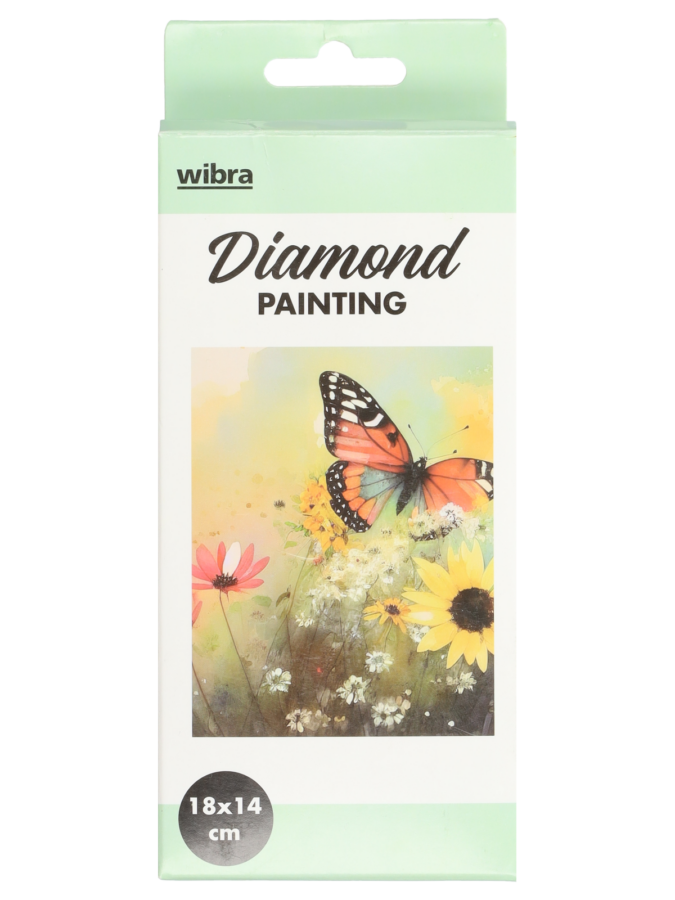 Diamond painting – 18 x 14 cm – Variatie 6 - Wibra