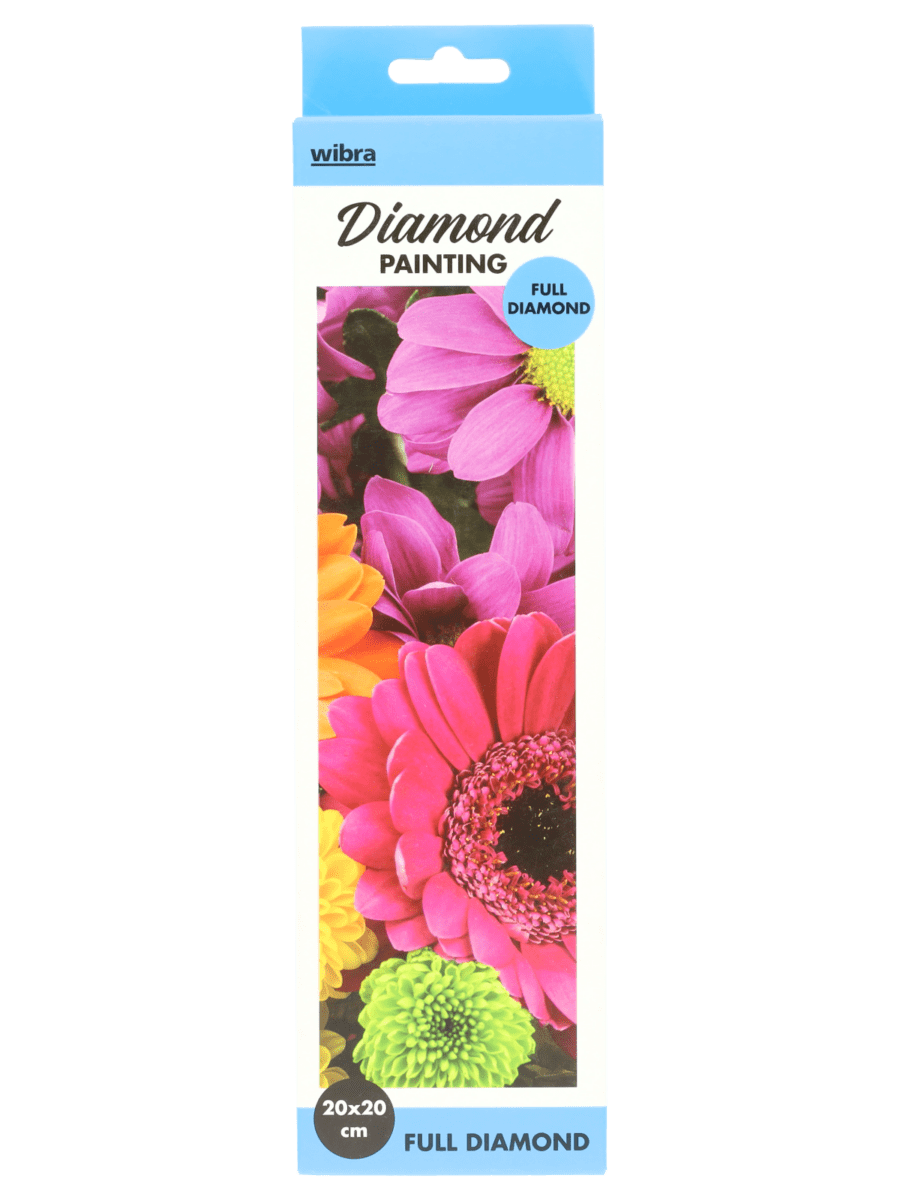 Diamond painting – 20 x 20 cm – Variatie 2 - Wibra