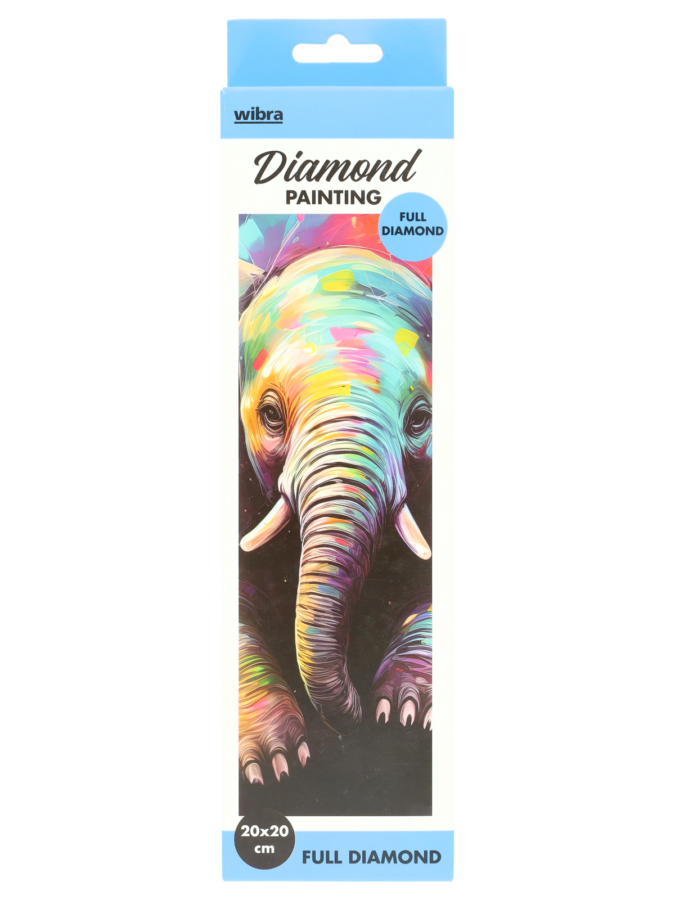 Diamond painting – 20 x 20 cm – Variatie 3 - Wibra