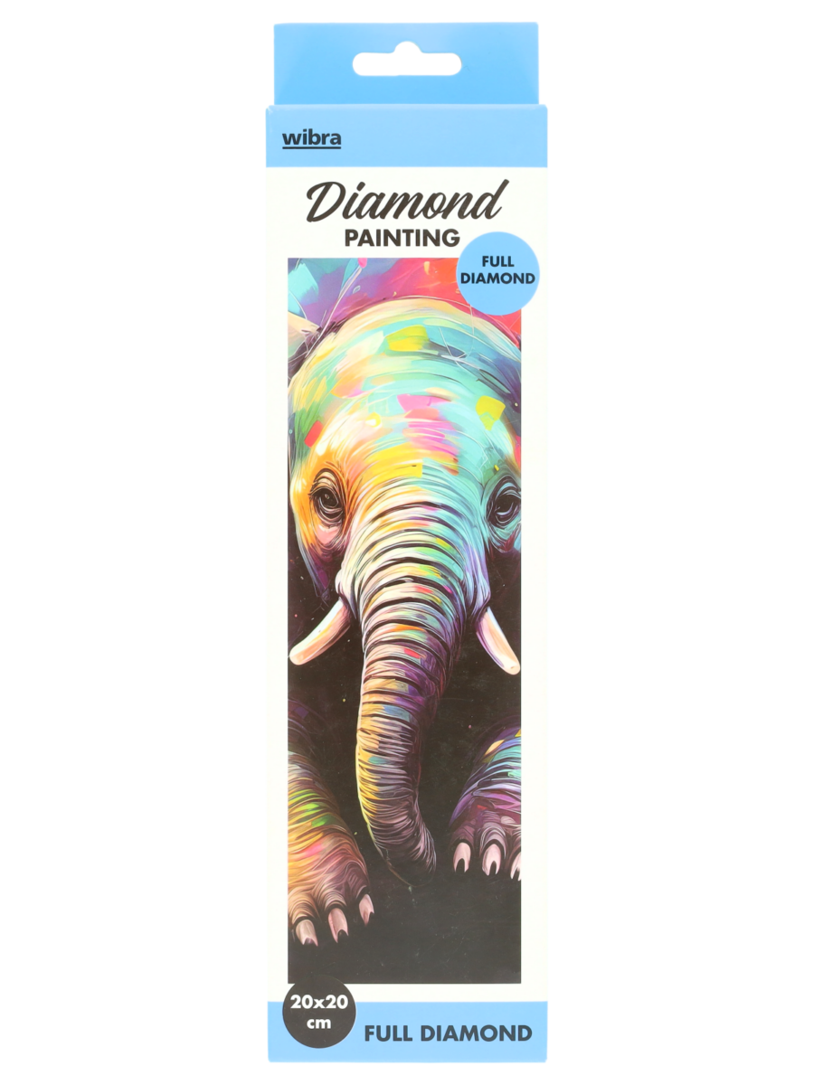 Diamond painting – 20 x 20 cm – Variatie 3 - Wibra