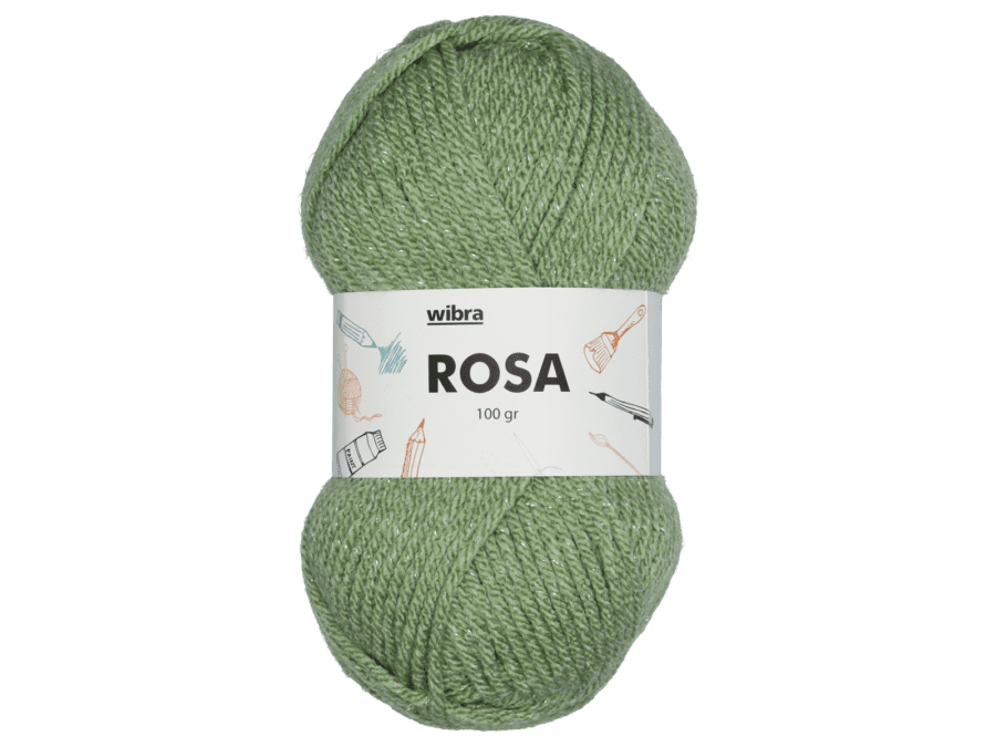 Rosa breigaren - groen - Wibra