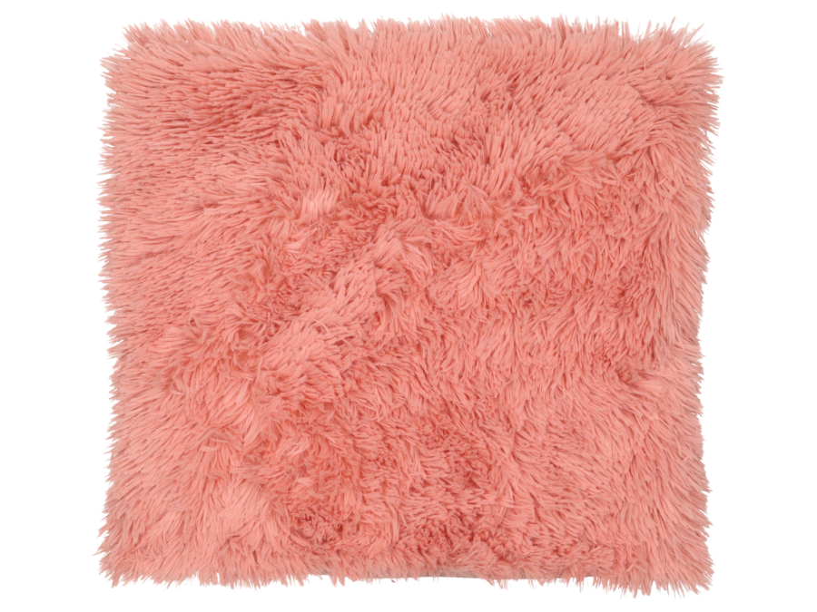 Skn. hoes ostric fur 45×45 – roze - Wibra