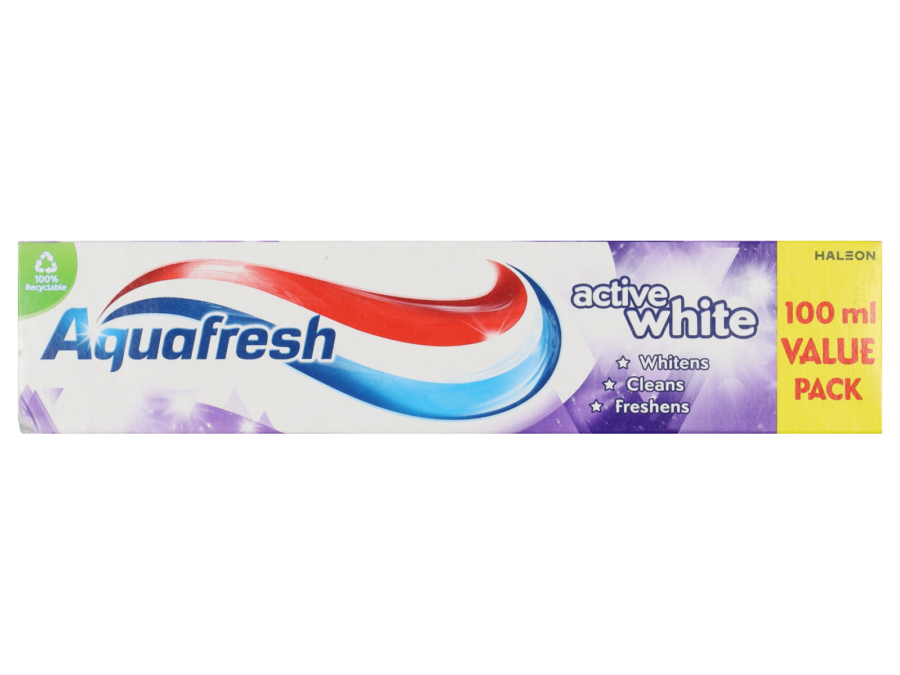 Aquafresh tandpasta active white - Wibra