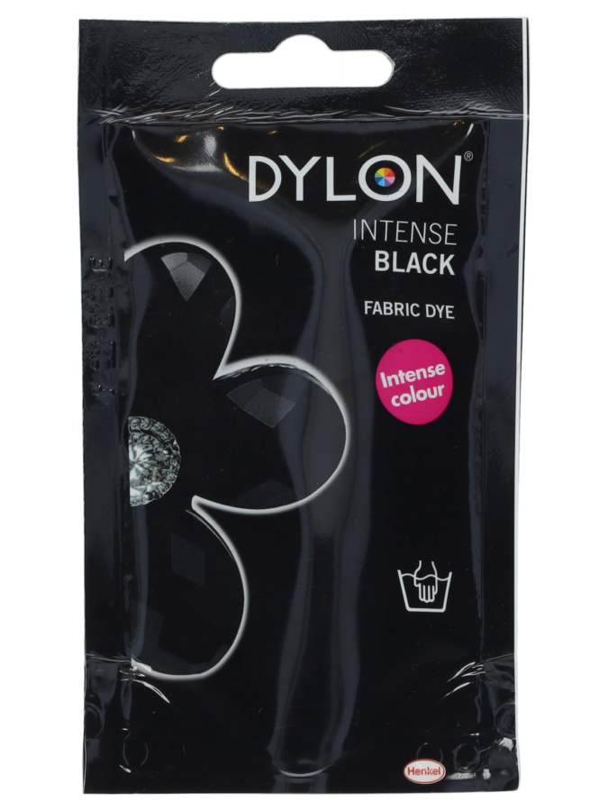 Dylon textielverf - intens zwart - Wibra
