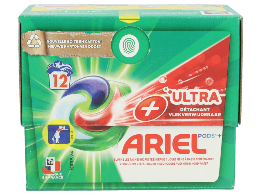 Ariel ultra wasmiddel pods 12 stuks - Wibra