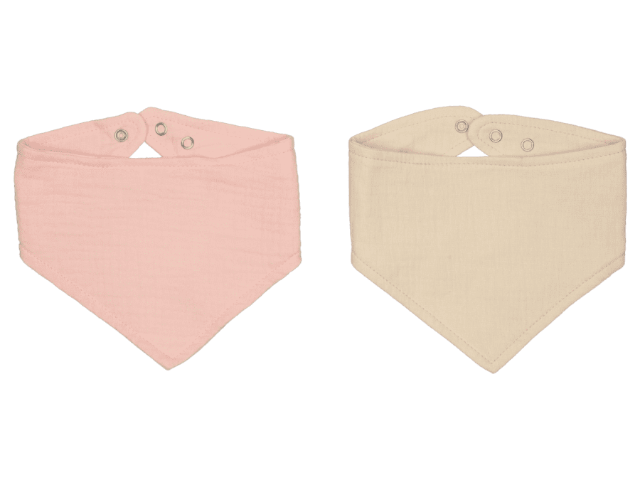 Baby hydrofiel sjaaltje 2 stuks – roze - Wibra