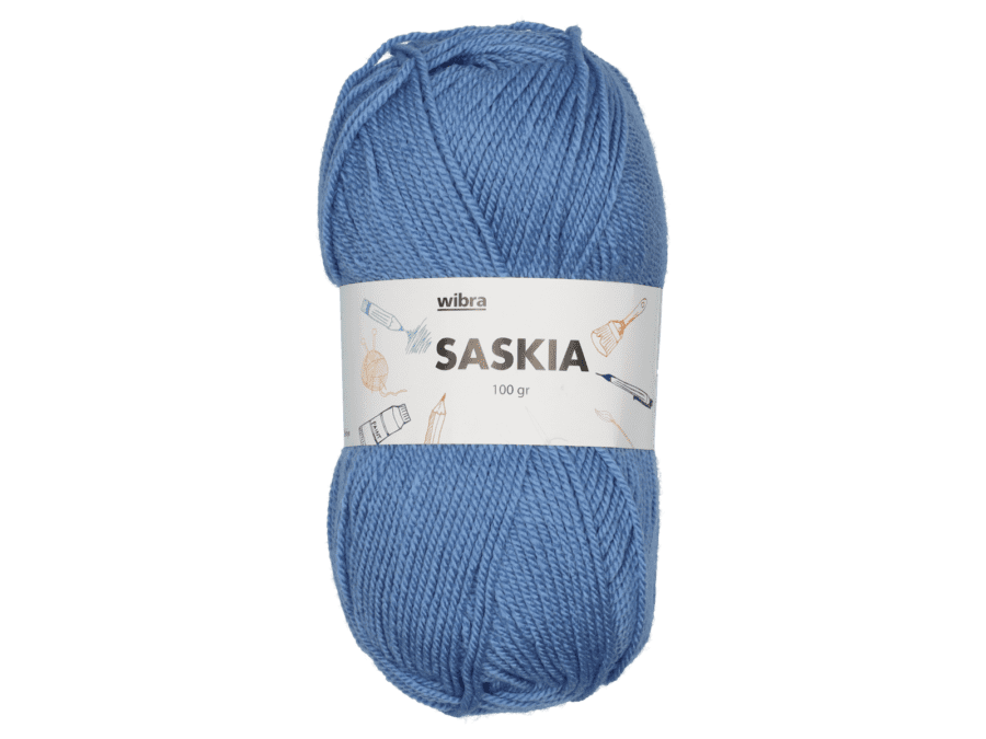 Saskia breigaren - blauw - Wibra