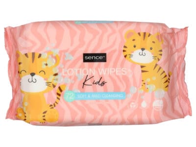 Sence lotion doekjes megabox 1728 stuks - Wibra