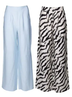 Broek viscose nylon